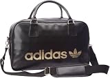 adidas Originals AC HOLDALL V87870, Unisex - Erwachsene, Schultertaschen, Schwarz (BLACK/METALG), 49x31x17 cm (B x H x T)