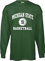 Michigan State Spartans Perennial Basketball Long Sleeve T-Shirt