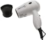 Jerdon JHD71W 1600-Watt Dual Voltage Hair Dryer, White