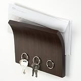 Magnetter Espresso Key & Letter Holder