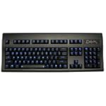 Deck Legend 105 Ice Linear Gaming Keyboard PC. Hands down the most durable, highest quality backlit gaming keyboard on earth. The Deck 105 key Legend: the last keyboard you will ever need. Rugged plastic housing with adjustable feet to give individual comfort. One LED per key lights the individual characters - and they will never rub off! The Deck 105 key Legend measures 18.5" long x 7" deep x 2" high (with feet raised) and weighs 3.5 pounds. And as always this Deck carries our 1 year warranty
