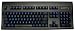 Deck Legend 105 Ice Linear Gaming Keyboard PC. Hands down the most durable, highest quality backlit gaming keyboard on earth. The Deck 105 key Legend: the last keyboard you will ever need. Rugged plastic housing with adjustable feet to give individual comfort. One LED per key lights the individual characters - and they will never rub off! The Deck 105 key Legend measures 18.5" long x 7" deep x 2" high (with feet raised) and weighs 3.5 pounds. And as always this Deck carries our 1 year warranty image 2