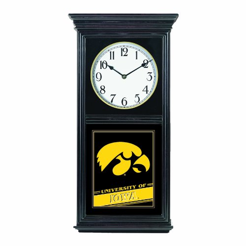 NCAA Iowa Hawkeyes Regulator Clock