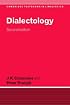 Dialectology (Cambridge Textbooks in Linguistics)