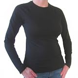 Women's Wicking Long-Sleeve Organic Cotton Shirt ~ Naturally Bamboo