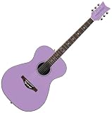 Daisy Rock Pixie Acoustic Guitar, Pixie Purple