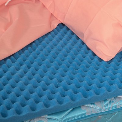 Egg Crate 2 Foam Mattress Pad/Topper FULL Size 2x50x72