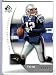 2005 Upper Deck SP Authentic Football Tom Brady Football Card In Display Case !!