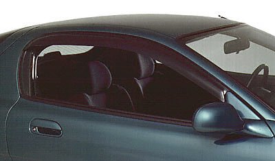 GT Styling 81219 Smoke Vent-Gard Window Deflector - 2 Piece