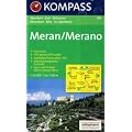 Meran: Wander-, Rad- und Skitourenkarte. Mit Panorama. Carta escursioni, bike es sci alpinismo. GPS-genau. 1:25:000