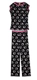 Hello Kitty Black w/ Diamonds Pant Set for women