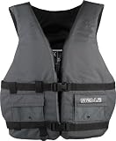 MESLE Schwimmweste Fisherman, charcoal-black, Universalgrösse
