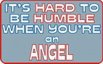 It's hard to be humble when you're an Angel Apron