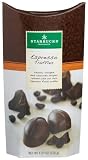 Starbucks Dark Chocolate Espresso Truffles, 4.23-Ounce Boxes (Pack of 4)