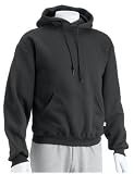  : Russell Athletic Men's Dri-Power Hooded Pullover Fleece Sweatshirt,Black,Small