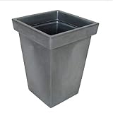 Produkt-Bild: EURO3PLAST Pflanzk&uuml;bel TUM Farbe: schwarz-metall, Ma&szlig;e: 47x47x61 cm