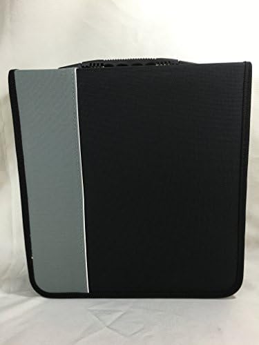 CD Care 360 Disc Heavy Duty CD DVD Binder Wallet Oxford Material (Frustration-Free Packaging) (Gray)