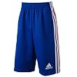 (アディダス)adidas KIDS SHADOWウォｰムアップハｰフパンツ RA843