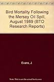 Bird mortality following the Mersey oil spill, August 1989