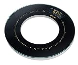 Beurer GS38 Round Glass Bathroom Scale