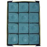 Silver Cup Chalk, Blue, 12-Piece Box