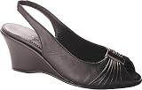 Amalfi by Rangoni Women's Nichol-Black Nappa Heels