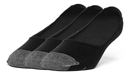Galiva Men's Cotton Lightweight No Show Liner Socks 3 Pairs