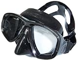 Tilos Fantasia 2 Window Scuba and Snorkeling Mask with Black Skirt Dive Diver Divers Snorkel Authorized Dealer Full Warranty