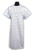 VELCRO® Hospital Gown-Medical Gown with Full Overlap closure for modesty