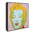 Andy Warhols Marilyn Monroe in Pale Pink - 10x10"