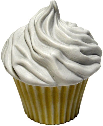 HomArt Porcelain Cupcake Box, Vanilla