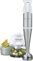 Cuisinart CSB-77W Smart Stick Hand Blender, White and Stainless