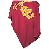 University of Southern California Sweatshirt Blanket- Red