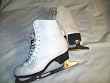 CCM Champion Deluxe white Ice Figure Skates - Size 10.0 (adult/teen) - excellent condition