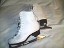 CCM White Ice Figure Skates - Size 5.0 (adult) - only used a couple of times