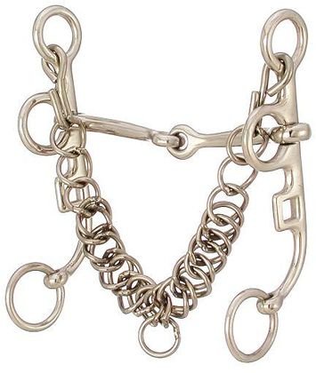 Kelly Silver Star Argentine Snaffle - 5 mouth