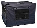 Precision Pet Indoor/Outdoor Crate Cover, for Size 6000 Crates, 48.5x 30.5x 33 inch, Navy