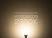 Hyperikon Dimmable LED Light Bulbs, A19 60 Watt Equivalent LED Bulbs, 9W, 2700K, E26 Base, UL