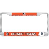 Detroit Tigers MLB Chrome License Plate Frame
