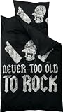 United Labels 0109453 - Simpsons Bettw&auml;sche - ""Never Too Old To Rock""