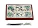 ArtisanStreet's Judaica Challah Board and Knife Set. Features Grape Design. Hebrew Inscription. Hand Built Stoneware. Limited Edition.
