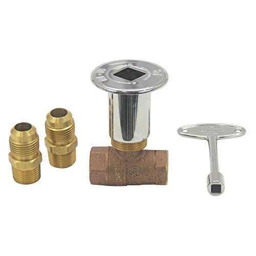 Best Price Dreffco 1 2 Standard Flow Chrome Keyed Main Shut Off