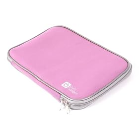 Pink 10 Cover For Tablet Models Including Asus Eee Pad Transformer, Hannspree HANNSpad and MSI Windpad By DURAGADGET by 