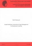 Cover of Mobile Multi-site Construction Project Management for Developing Countries by Hanh Quang Le 3832284818