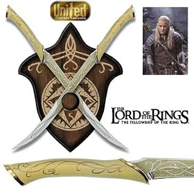 Fighting Knives of Legolas - Lord of the Rings
