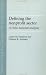 Defining the Nonprofit Sector: A Cross-national Analysis (Johns Hopkins NonProfit Sector Series)
