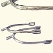 Prince of Wales Engraved Show Spurs 20mm Neck