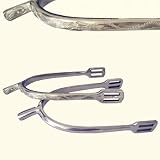 Prince of Wales Engraved Show Spurs 20mm Neck