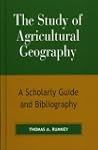 The Study of Agricultural Geography:...