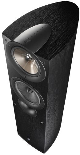 KEF iQ7 Black Ash (Ea) 3-Way Floorstanding Speaker